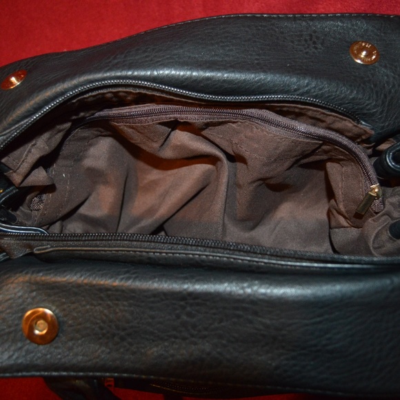 SALE Black Faux Leather Bag - Picture 7 of 7